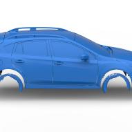 Balonbay 3D Laser Scanning 2019 Subaru Crosstrek XV CUV