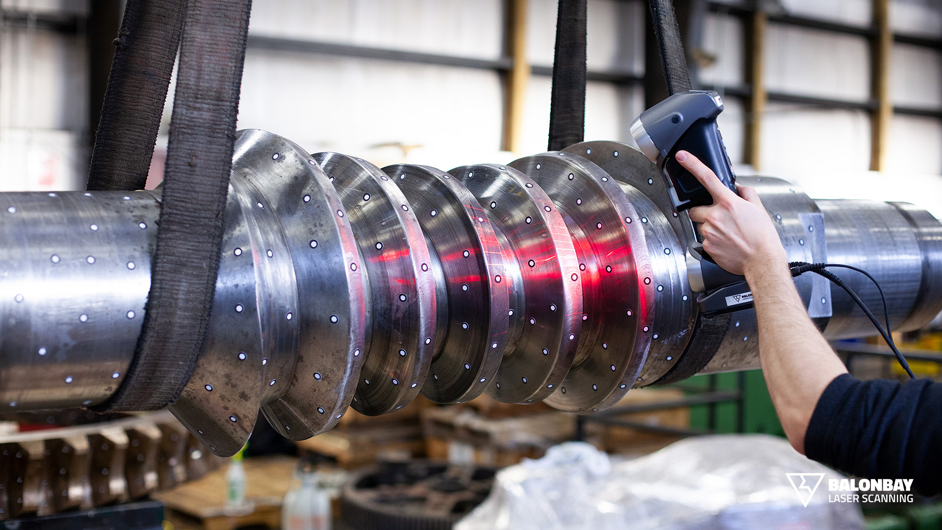 Laser Scanning Globoid Worm Gear Balonbay 3D Laser Scanning