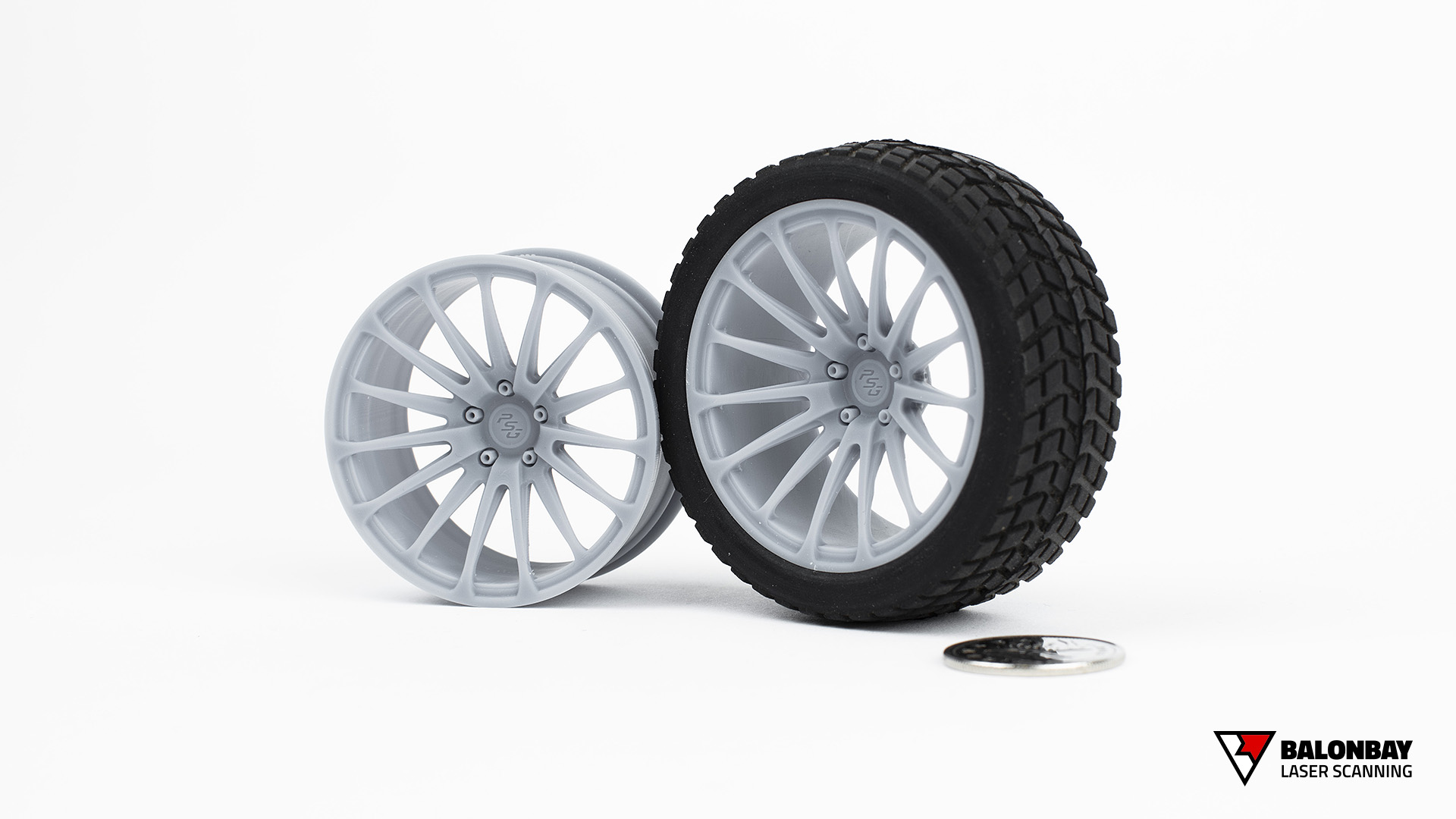 Balonbay 3D Printed 10th scale RC wheels