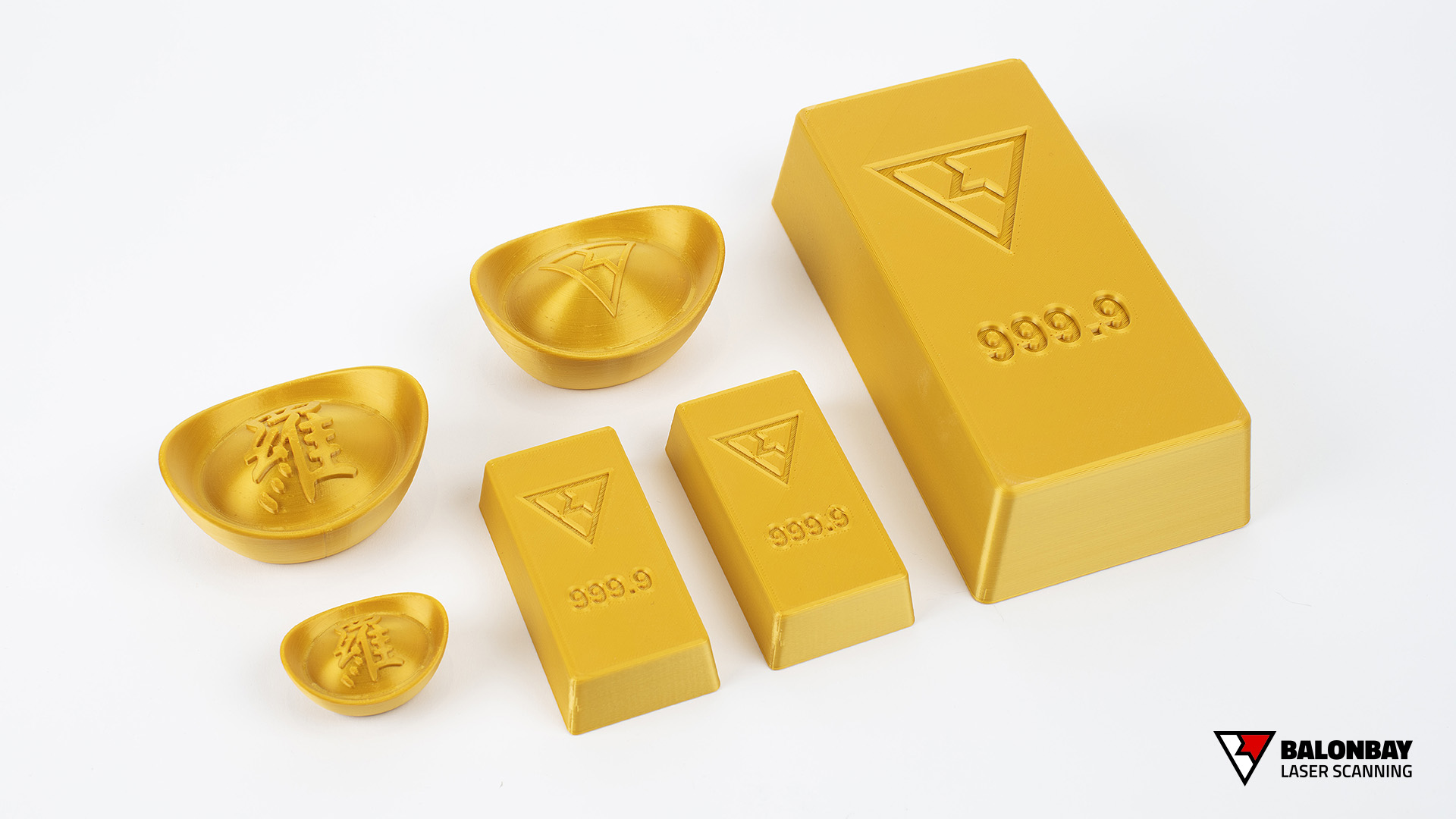 Balonbay Gold Ingot Yuanbao 3D print design