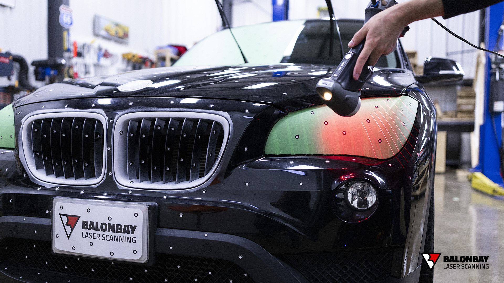 Balonbay 3D Laser Scanning 2009-2014 BMW X1 E84