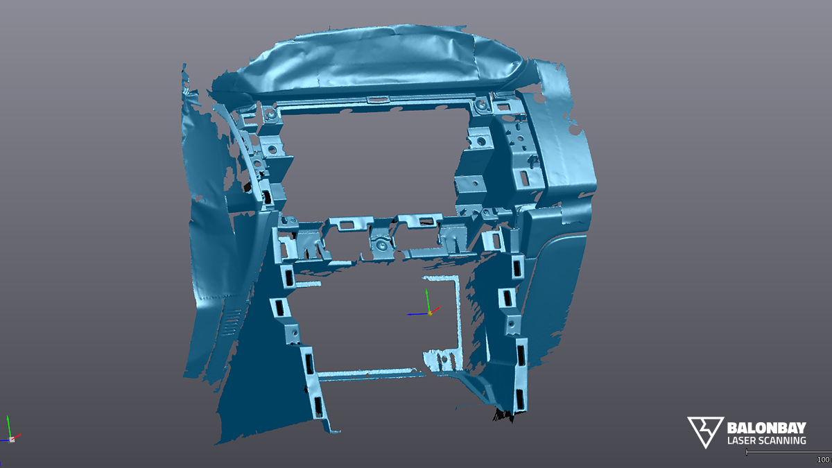 Balonbay Laser Scanning Scion FR-S Subaru BRZ Dashboard Interior