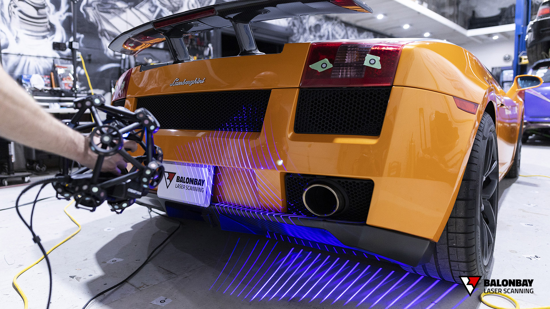 Balonbay 3D Laser Scanning 2007 Lamborghini Gallardo