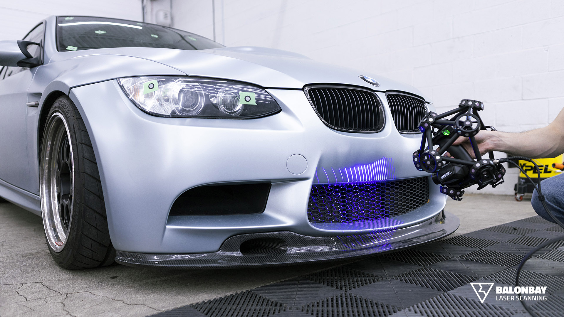 Balonbay Laser Scanning 2012 BMW E92 Frozen Silver
