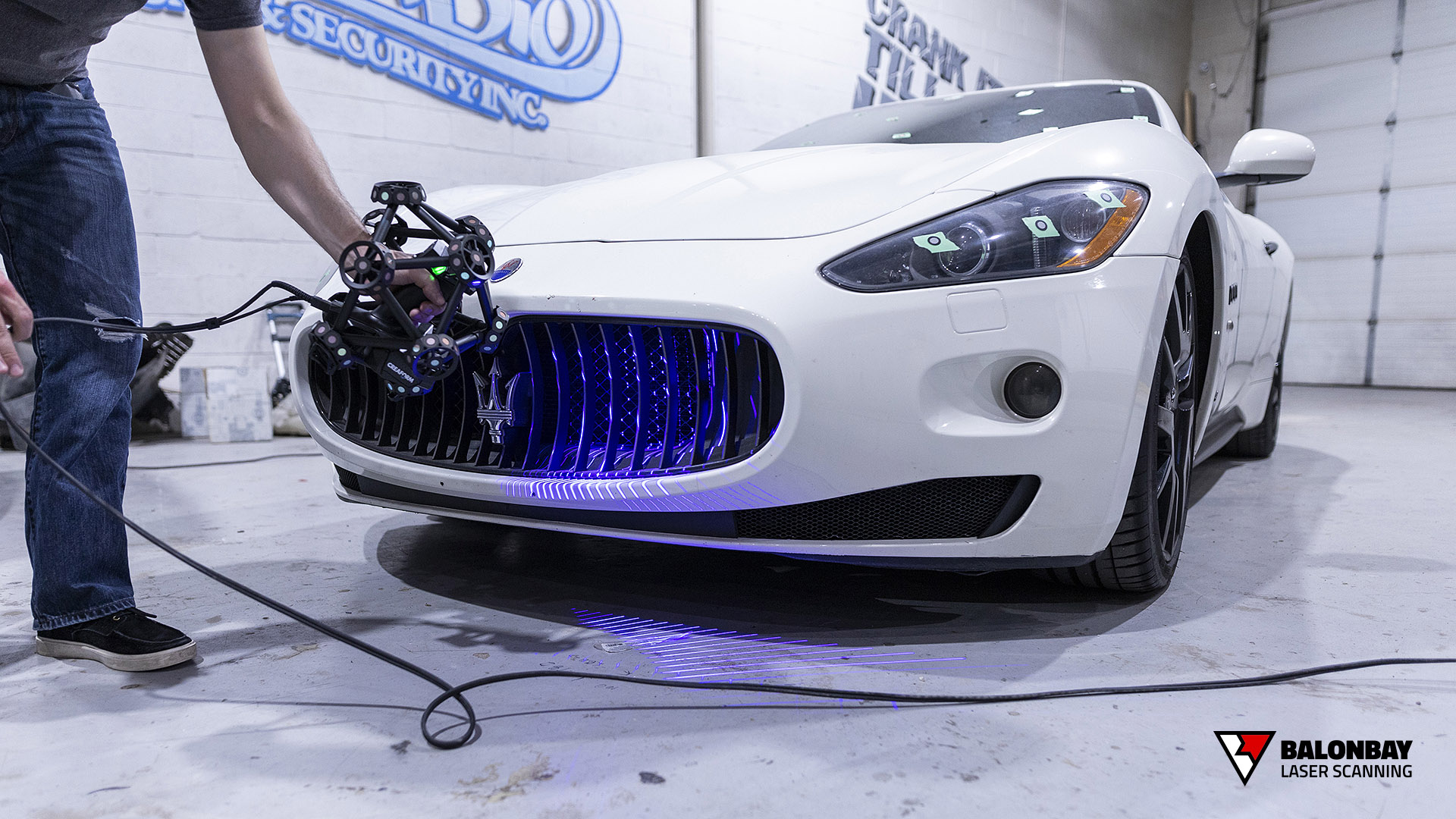 Balonbay 3D Laser Scanning 2012 Maserati GranTurismo M145