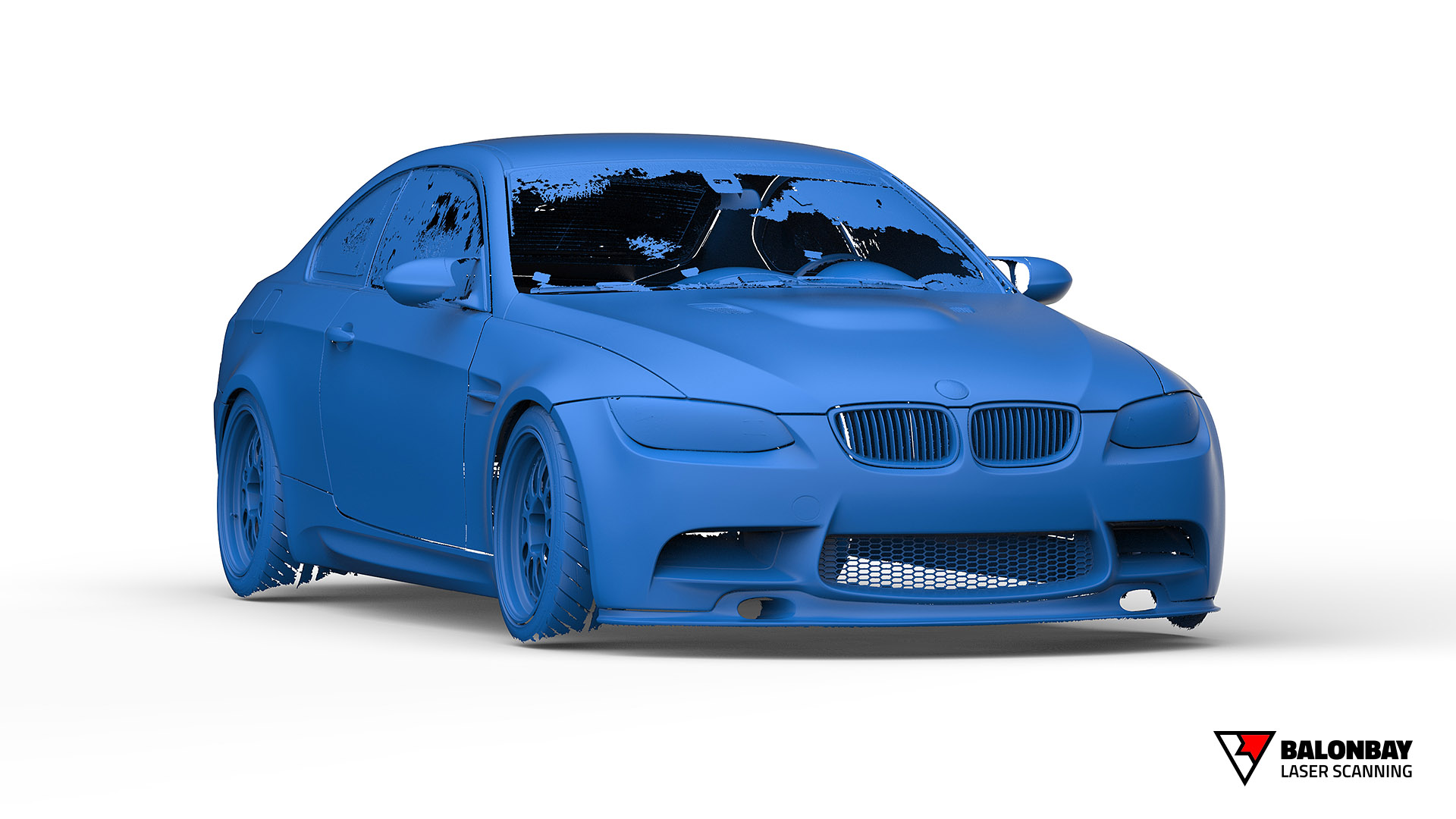 Balonbay Laser Scanning 2012 BMW E92 Frozen Silver