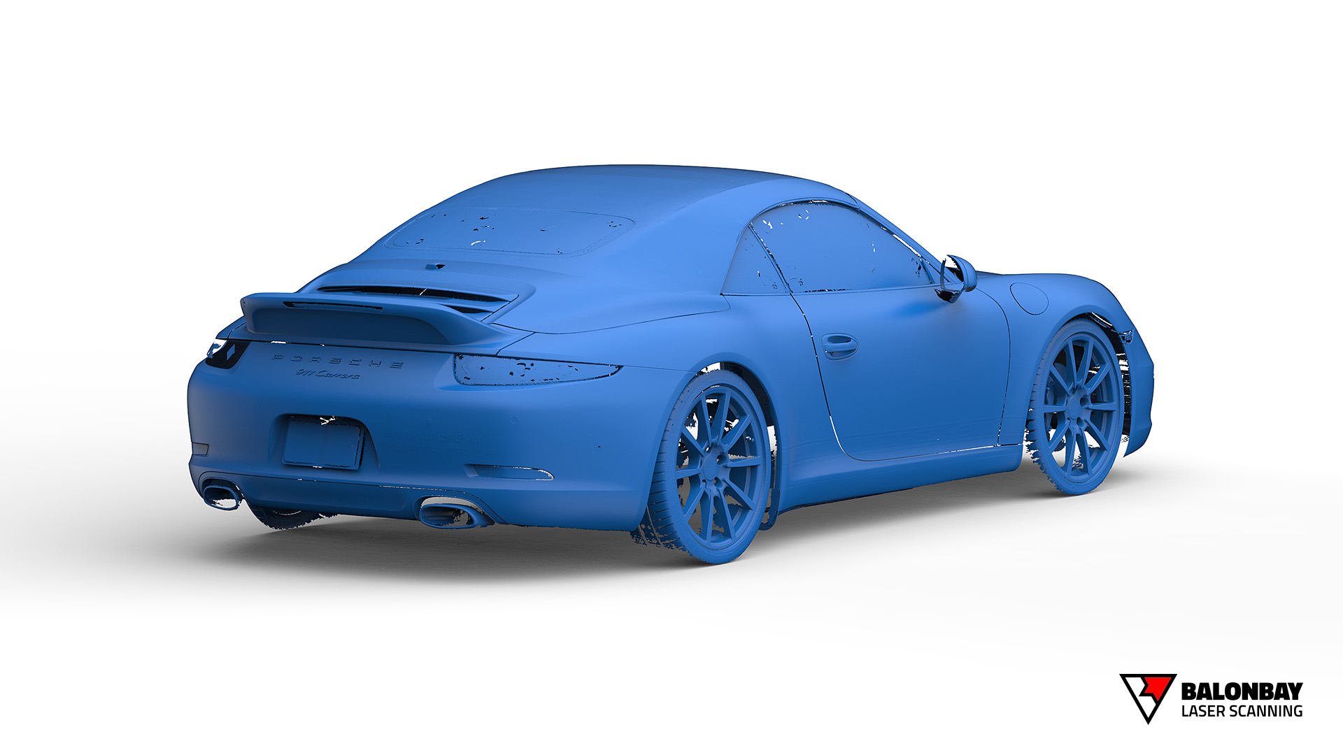 Balonbay 3D Laser Scanning 2016 Porsche 911 Carrera Cabriolet 991