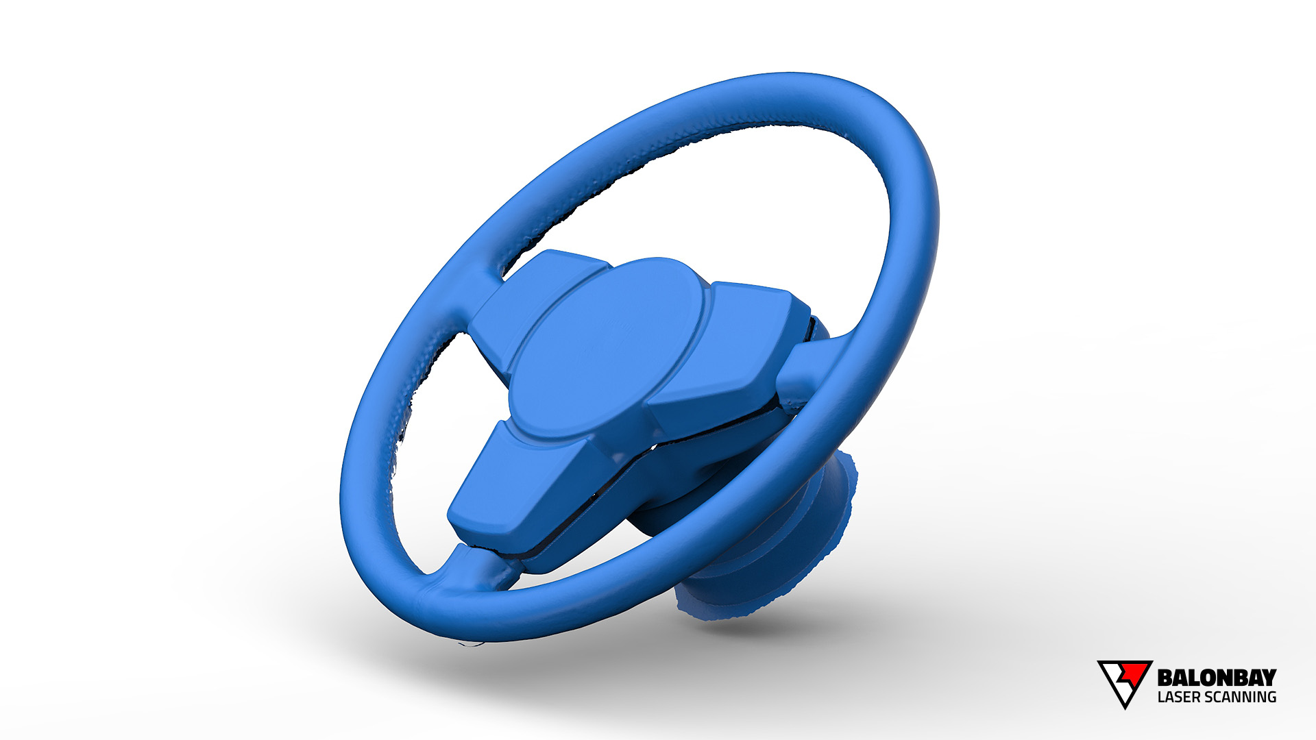 Balonbay 3D Laser Scanning Vintage Porsche Steering Wheel