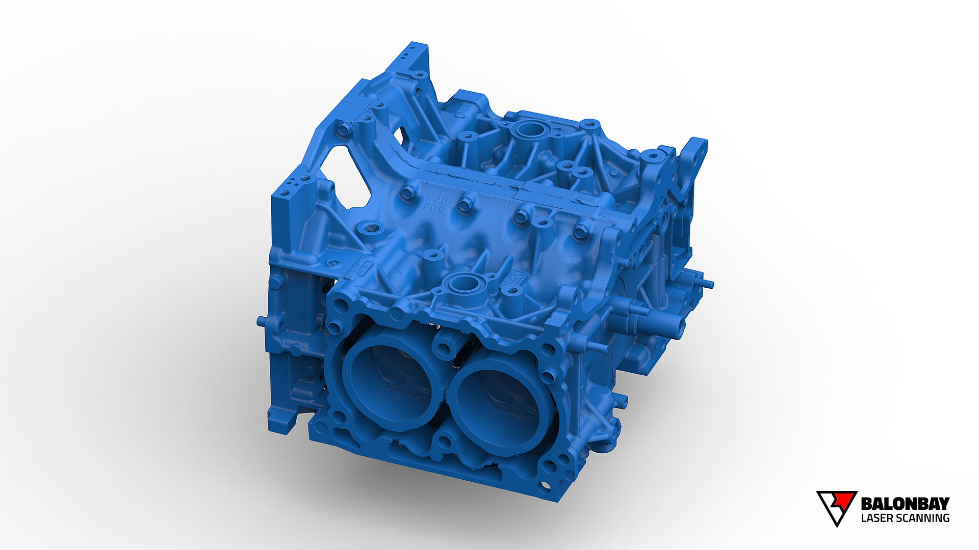 Balonbay 3D Laser Scanning Subaru FA20 Engine Block