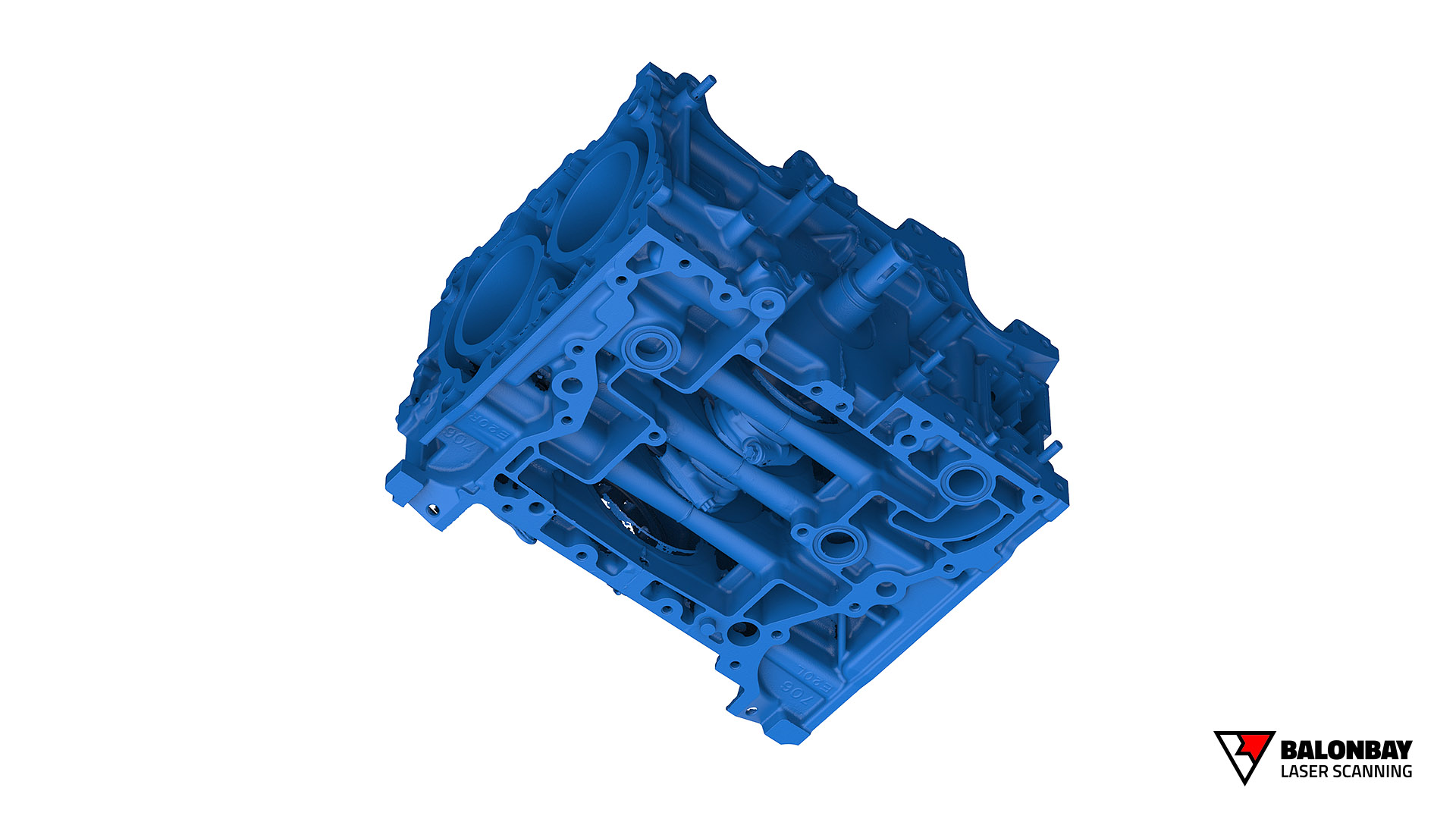 Balonbay 3D Laser Scanning Subaru FA20 Engine Block