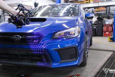 Balonbay 3D Laser Scanning 2018 Subaru WRX STI Data