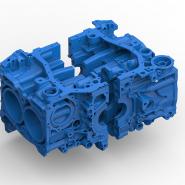 Balonbay 3D Laser Scanning Subaru EJ25 Engine Block
