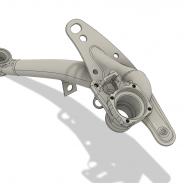 Balonbay Reverse-Engineering CAD Porsche Suspension Arm