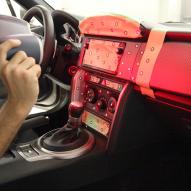 Balonbay Laser Scanning Scion FR-S Subaru BRZ Dashboard Interior