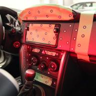 Balonbay Laser Scanning Scion FR-S Subaru BRZ Dashboard Interior