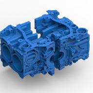 Balonbay 3D Laser Scanning Subaru Engine Block EJ25