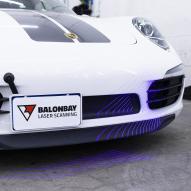 Balonbay 3D Laser Scanning 2016 Porsche 911 Carrera Cabriolet 991