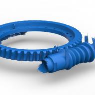 Balonbay 3D Laser Scanning Globoid Worm Gear