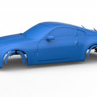 Balonbay 3D Laser Scanning Nissan 350Z