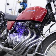 Balonbay 3D Laser Scanning 1975 Honda CB400F Super Sport Motorcycle