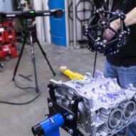 Balonbay 3D Laser Scanning Subaru FA20 Engine Block