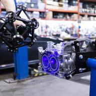 Balonbay 3D Laser Scanning Subaru FA20 Engine Block