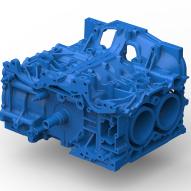 Balonbay 3D Laser Scanning Subaru FA20 Engine Block